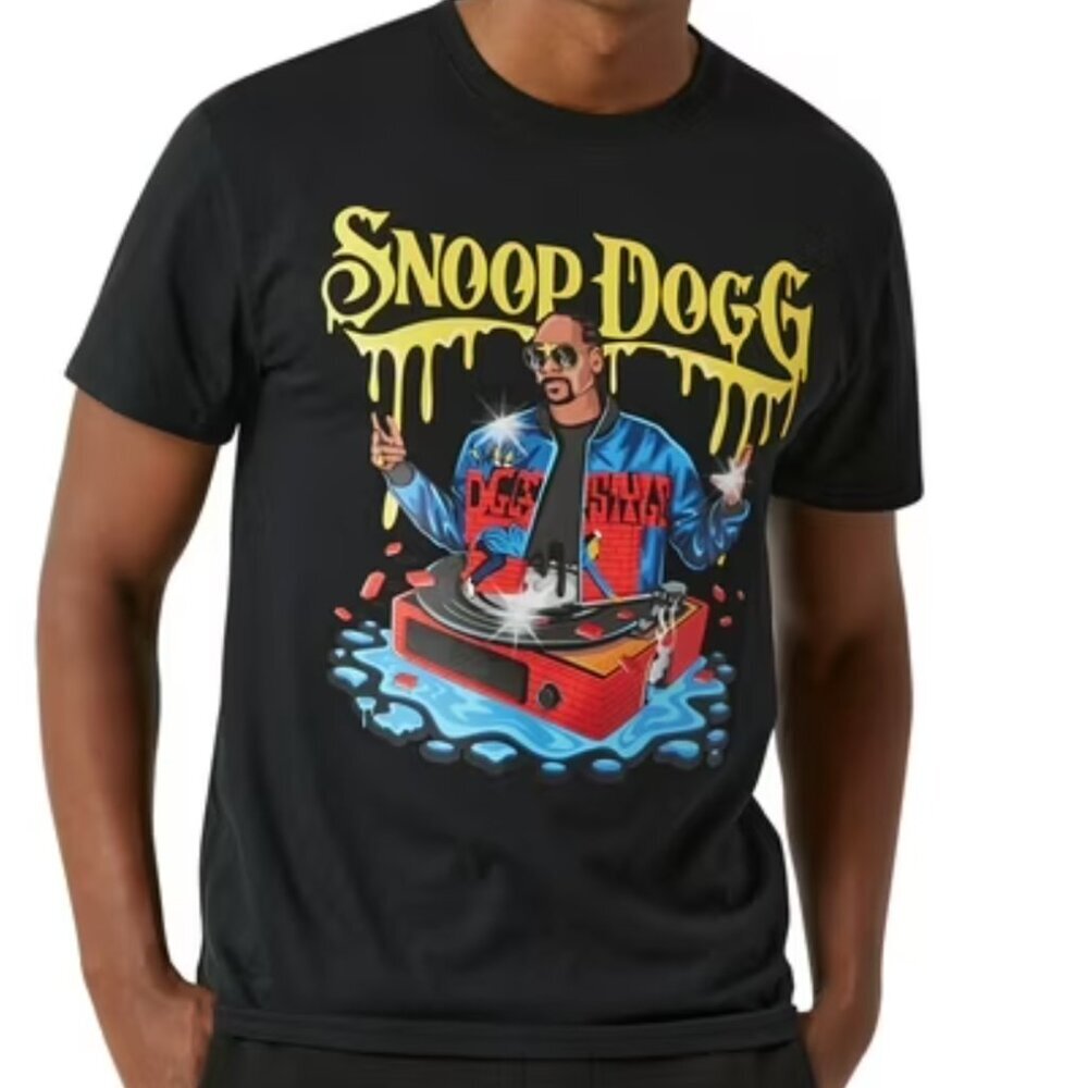 Dogg Supply by Snoop Dogg Men's & Big Men's Logo Drip Graphic T-Shirt Size L - Picture 1 of 5